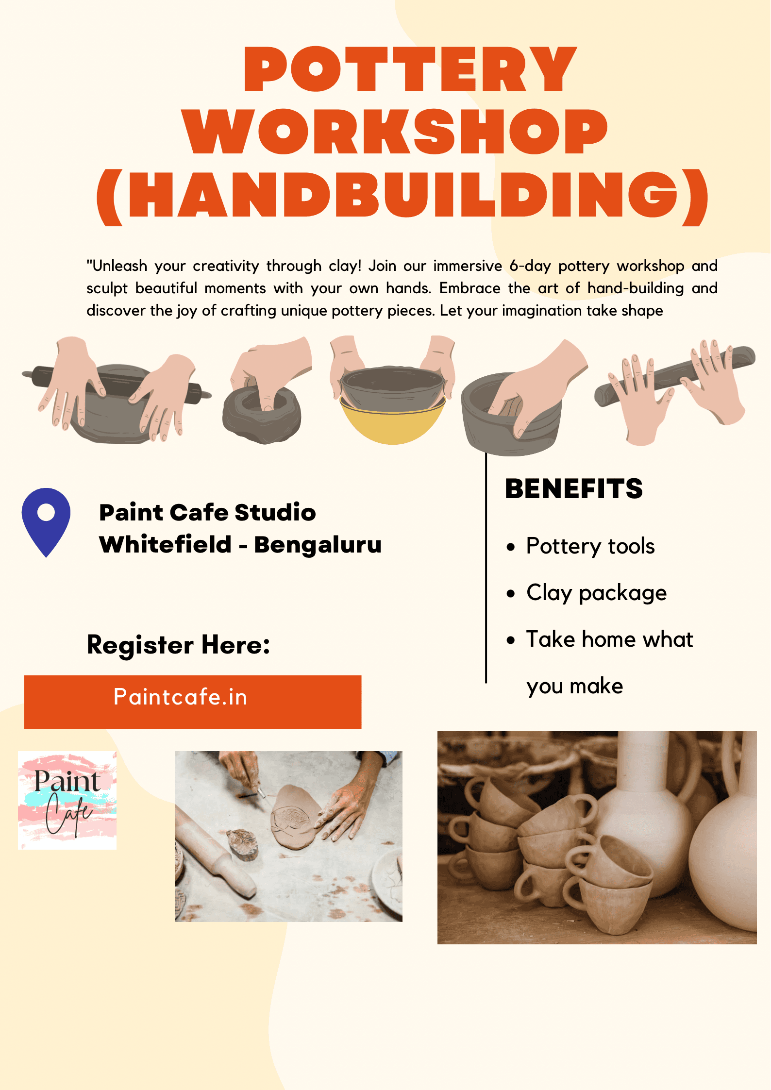 Pottery Handbuilding Workshop event