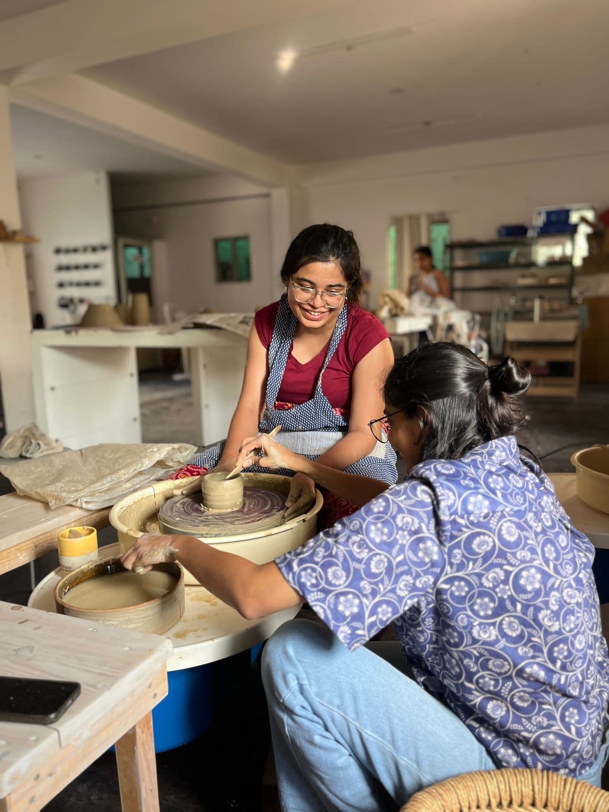 One day trial class on potters wheel event